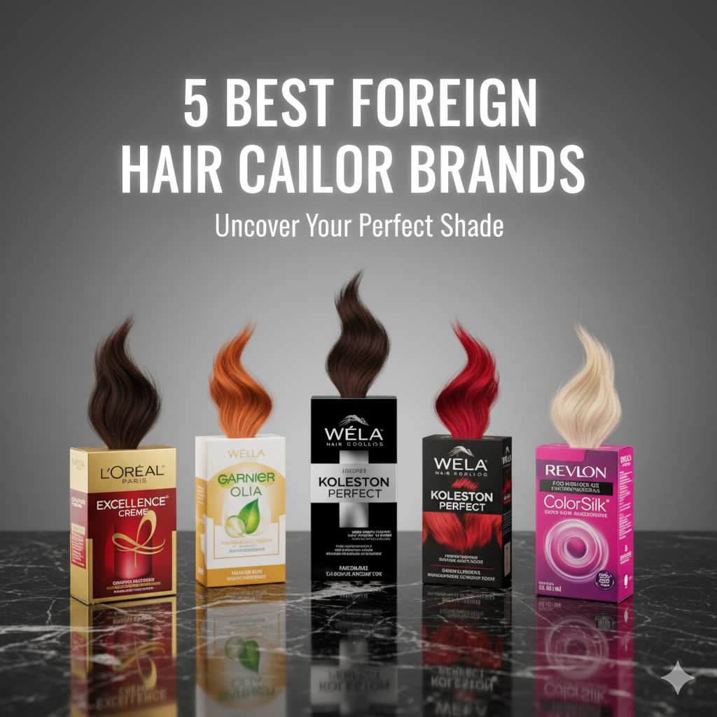 معرفی ۵ تا از بهترین مارک های رنگ مو خارجی در بازار